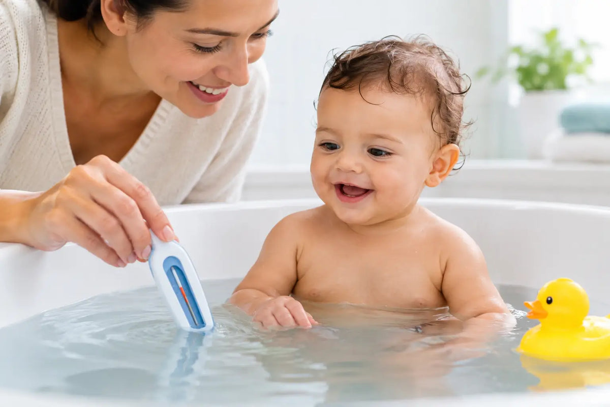 Baby Bath Temperature for Safe, Happy Baths