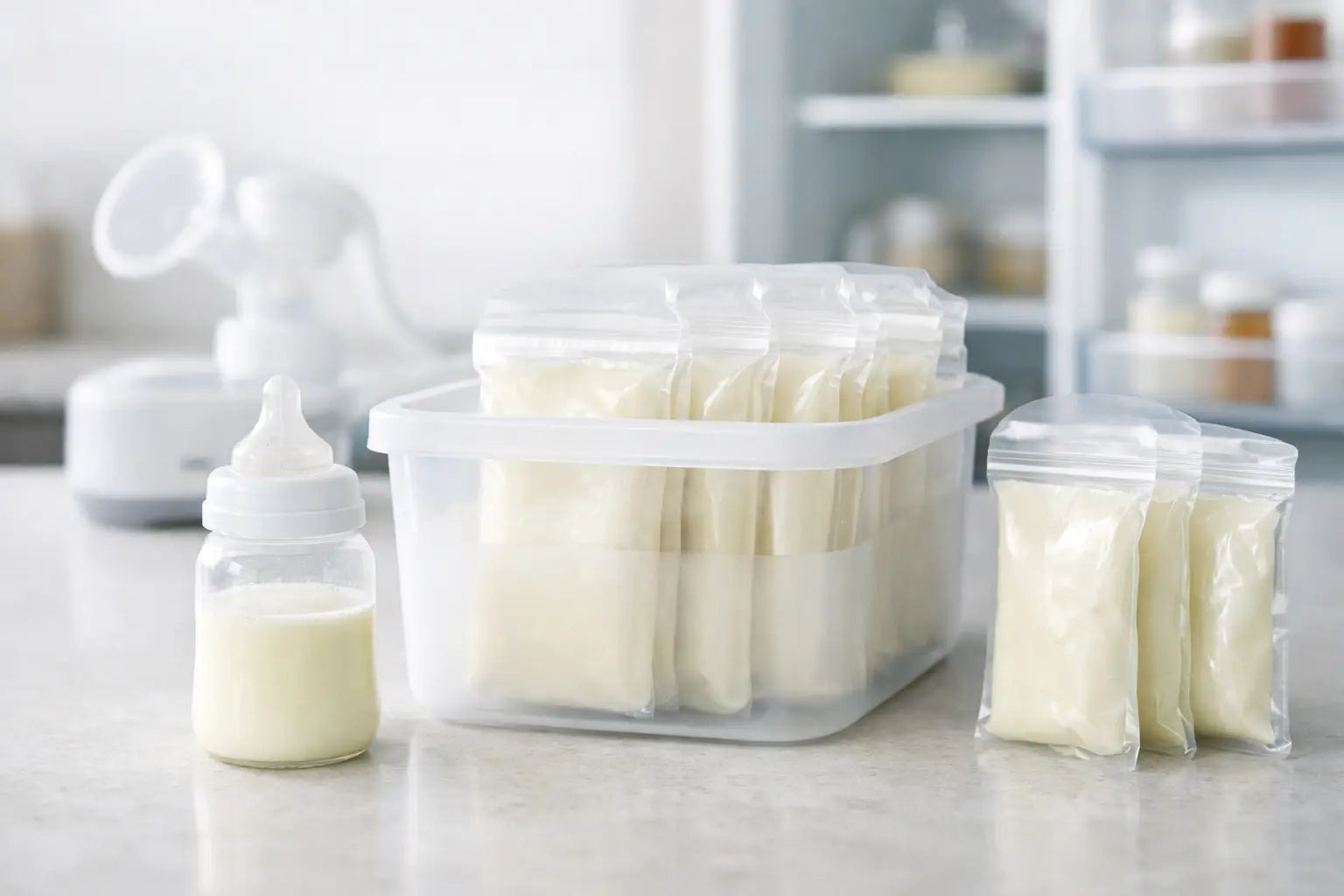 How to Store Breast Milk Safely Without Worry
