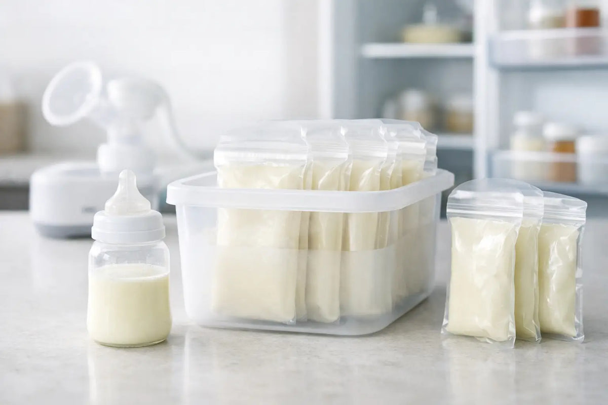 How to Store Breast Milk Safely Without Worry