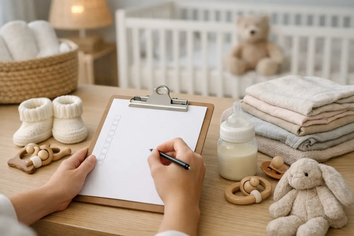 Newborn Nursery Checklist Example for New Parents