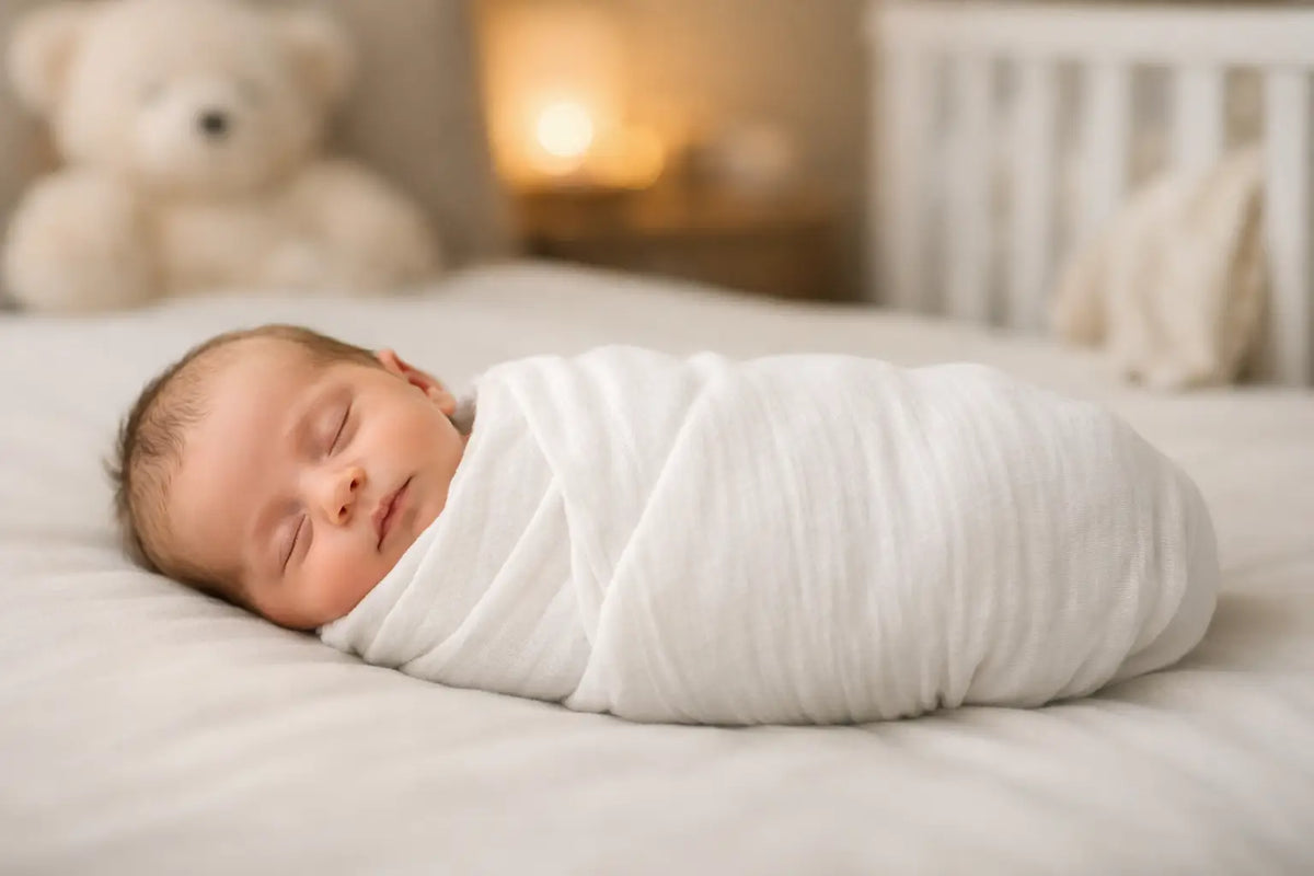How to Swaddle a Newborn Safely at Bedtime