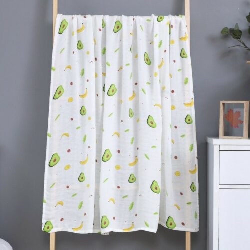 100% cotton Two layers muslin gauze baby security blanket plush-hug quilt blanket muslin baby blankets