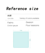 100% cotton Two layers muslin gauze baby security blanket plush-hug quilt blanket muslin baby blankets