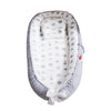  Organic Baby nest with geometric pattern and crown design 