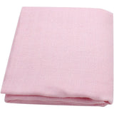 Folded pink BambooCotton wrap solidcolor baby swaddle blanket wrap