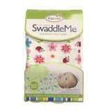Koloco SwaddleMe adjustable infant wrap packaging with floral design and baby image