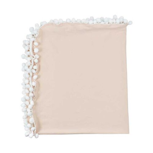 Soft Muslin Swaddle Blankets Pom Pom