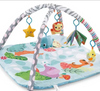 Newborn soft crawling baby play mat with hanging toys .