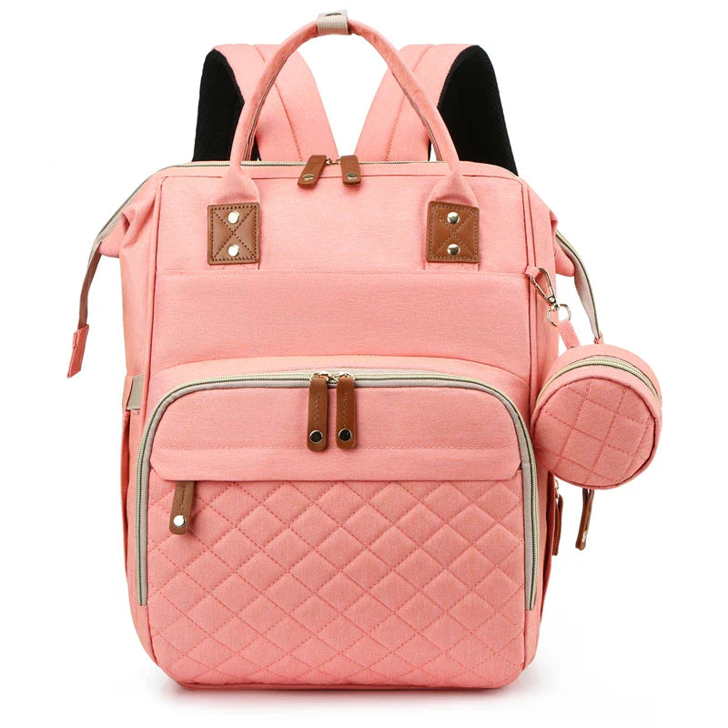 3 in 1 Traveling Diaper bag Pink 