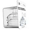 Comotomo Natural Clear silicone nipples 