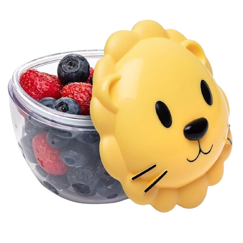 Meli snack bowl with berries.