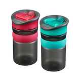  Vital HYdrate Two sippy cups green and red