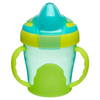 Green and blue vital hydrate sippy cup with handles 