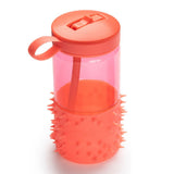 Melii-Pink and orange spiky container 
