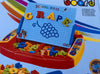 Toy drawing board with magnetic letters a