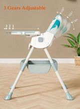 Adjustable 2 in 1 babyhigh chair.