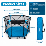 MagicGo Baby Playpen – Foldable Portable Baby Play Yard with Safe & Spacious Activity Area