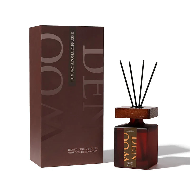 Luxury Wood Tone Reed Diffuser Gift  