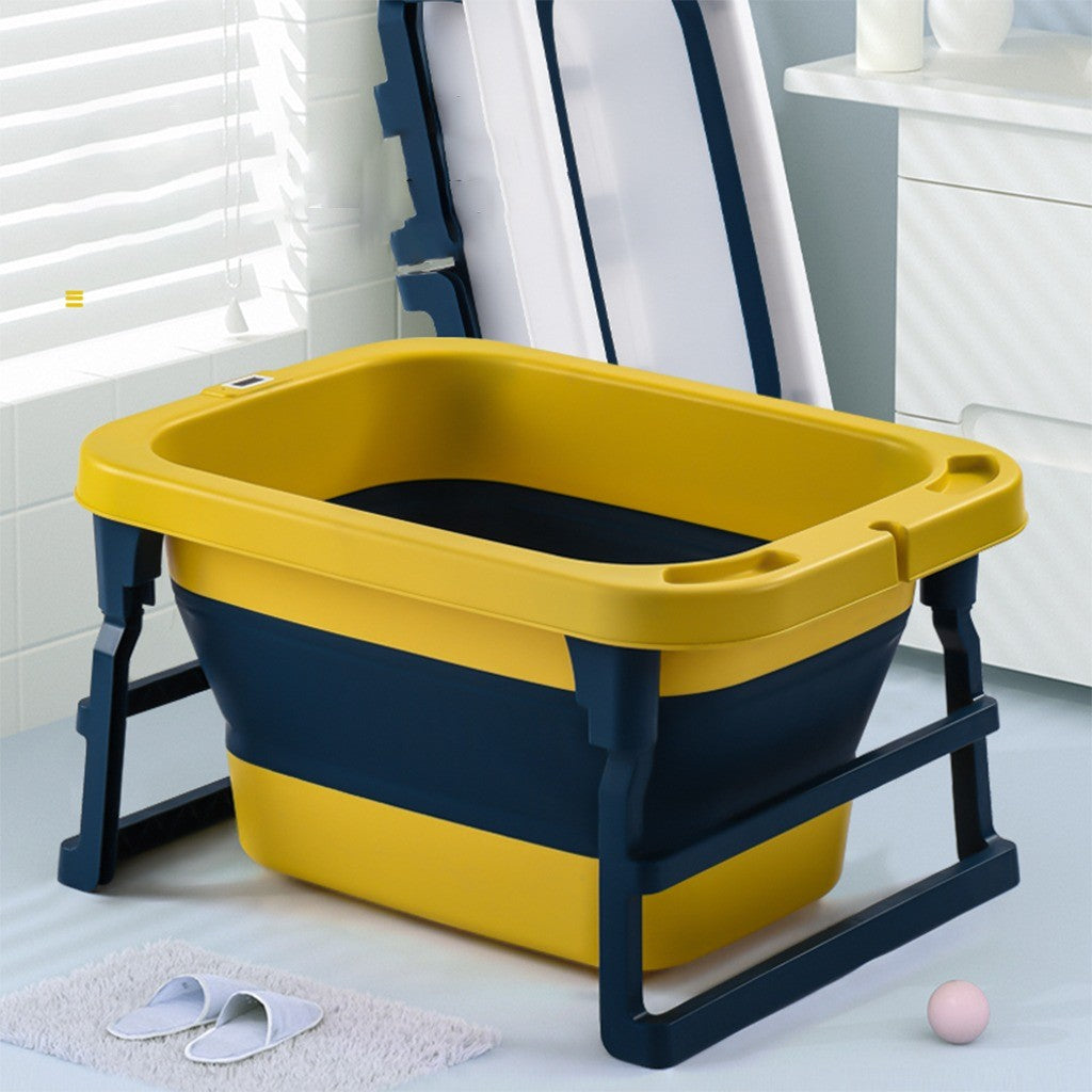 Baby Bathtub, Non-slip Foldable Bath Tub For Newborn