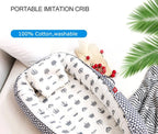 Baby Nest 100% Organic Breathable Portable Crib Bed Cot, sleeping pod