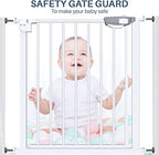 Baybee Auto Close Baby Safety Gate Size 75 -85cm , Extra Tall and Wide Baby Child Gate, Easy Walk Thru Pet Dog Gate for House, Doorway Staircases |