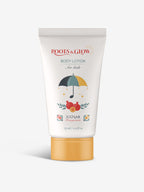 Roots & Glow Kids Body Lotion 75ml Gentle Hydration & Skin Barrier Support Nutrient-rich moisturizer for children’s delicate skin, inspired by Palestinian pomegranates