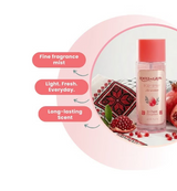 Roots & Glow body spray light ,fine fragrance mist, long lasting scent.