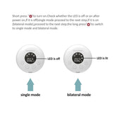 Instructions for using abreast pump device with LED indicators .