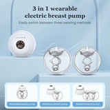 3-in-1 wearable electric breast pump with switchable modes .