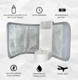 Portable breastmilk bottle warmer with features .