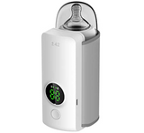 Baby bottle warmer with digital display.