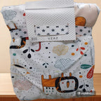 Cute Plush Multi-Colors Baby Blanket Swaddle (75x120 cm)