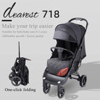 Dearest 718 Baby Stroller The Foldable and Portable All-Season Solution for Comfortable and Convenient Travel