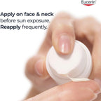 Eucerin Face Sunscreen Oil Control Gel-Cream Dry Touch, High UVA/UVB, SPF 50+, Light Texture Sun Protection, Suitable Under Make-Up, For Blemish-Prone Skin, 50ml