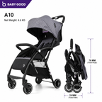 A10 Lightweight Stroller High Quality 2-in-1 Car with Five-Point Safety Belt Foldable for Newborn Popular Style