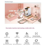 intelligent Baby formula milk maker machine starts make milk in 8s