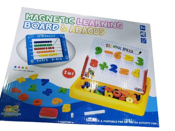 Magnetic Learning Board And Abacus