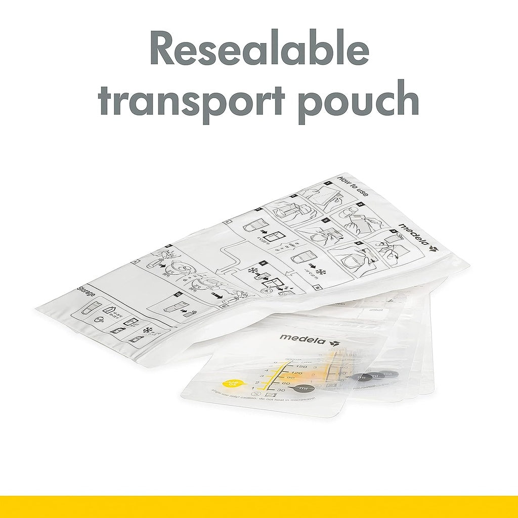 Medela Breastmilk Storage Bags 180ml 25 Count Pack of 1