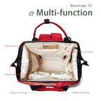 Multi-Function Waterproof Mummy Back bag for travel – large capacity