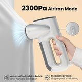 Neakasa Handheld steamer with '2300Pa AirIron Mode.