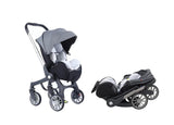 New 4-in-1 multifunctional baby stroller and car seat with a versatile baby carriage basket.