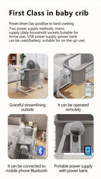 Baby Travel Portable Baby Swing Crib Children Bed For Infant Sleeper