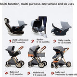 Newborn 3-in-1 multifunctional baby stroller designed for versatile everyday use, offering one vehicle with six practical functions, including stroller, bassinet, sleeping carriage, and other adaptable modes for travel and baby care.