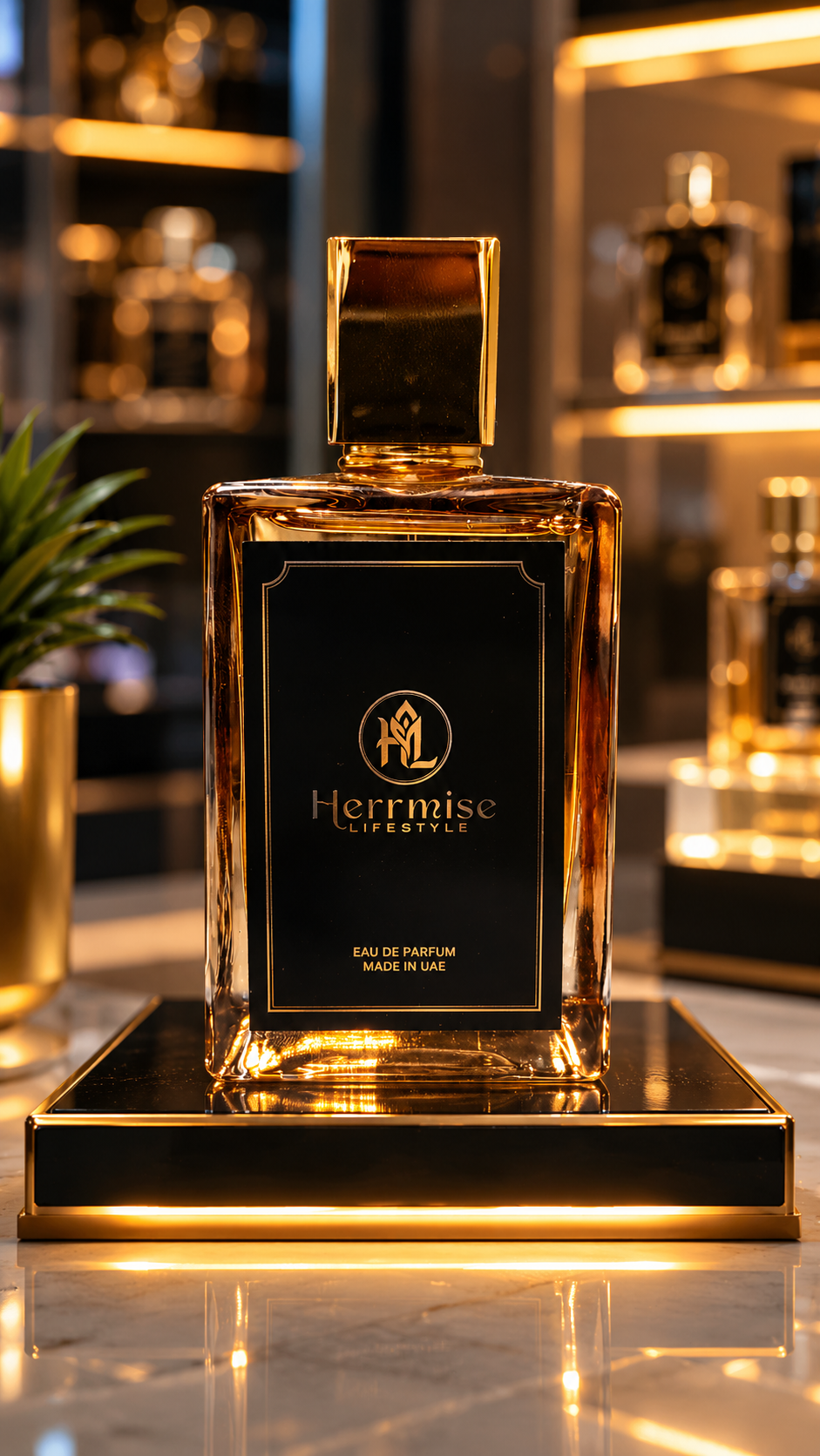 Herrmise Lifestyle Time Travel Infinite Oud Eau De Parfum Unisex-Premium French Fragrance Collection, Packed in UAE