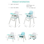Portable Plastic Dining Baby Feeding High Chair