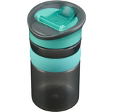 vital hydrate Turquoise and black tumbler 