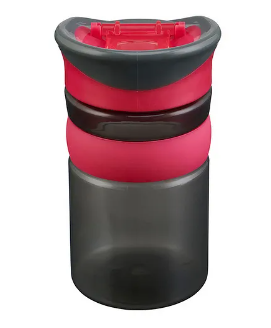 Vital Hydrate water bottle red