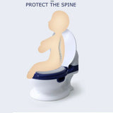 portable plastic toilet shape safety picture