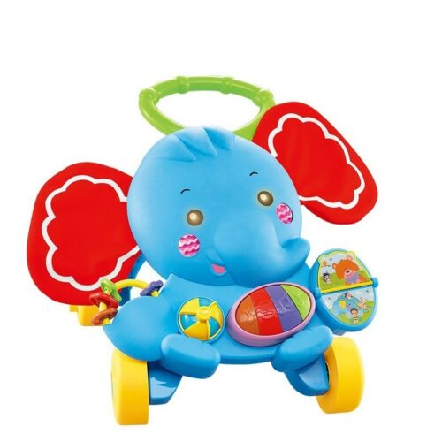 Toy musical piano baby blue walker 
