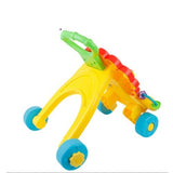 Colorful toy musical piano baby walker.